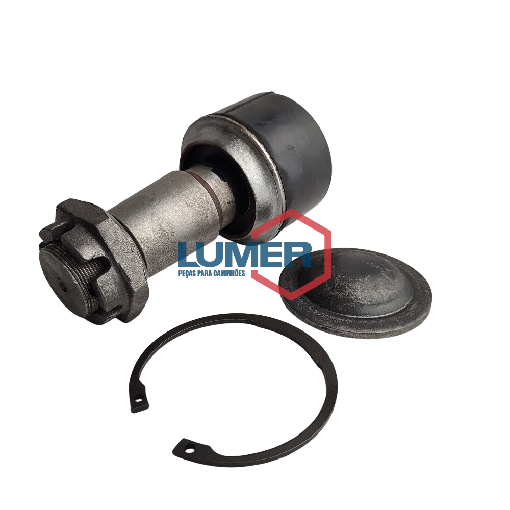 PINO BRAÇO TENSOR INFERIOR MB 2220/2213 C/ PORCA 85MM – miniatura 1